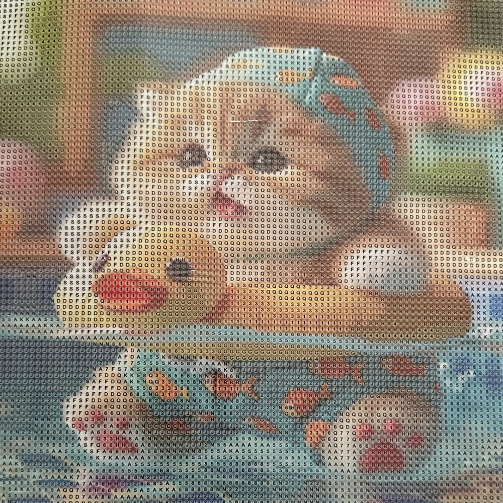 Host Support Diamond Art Kit Cute Kitty & his Duck Adorable!!!
